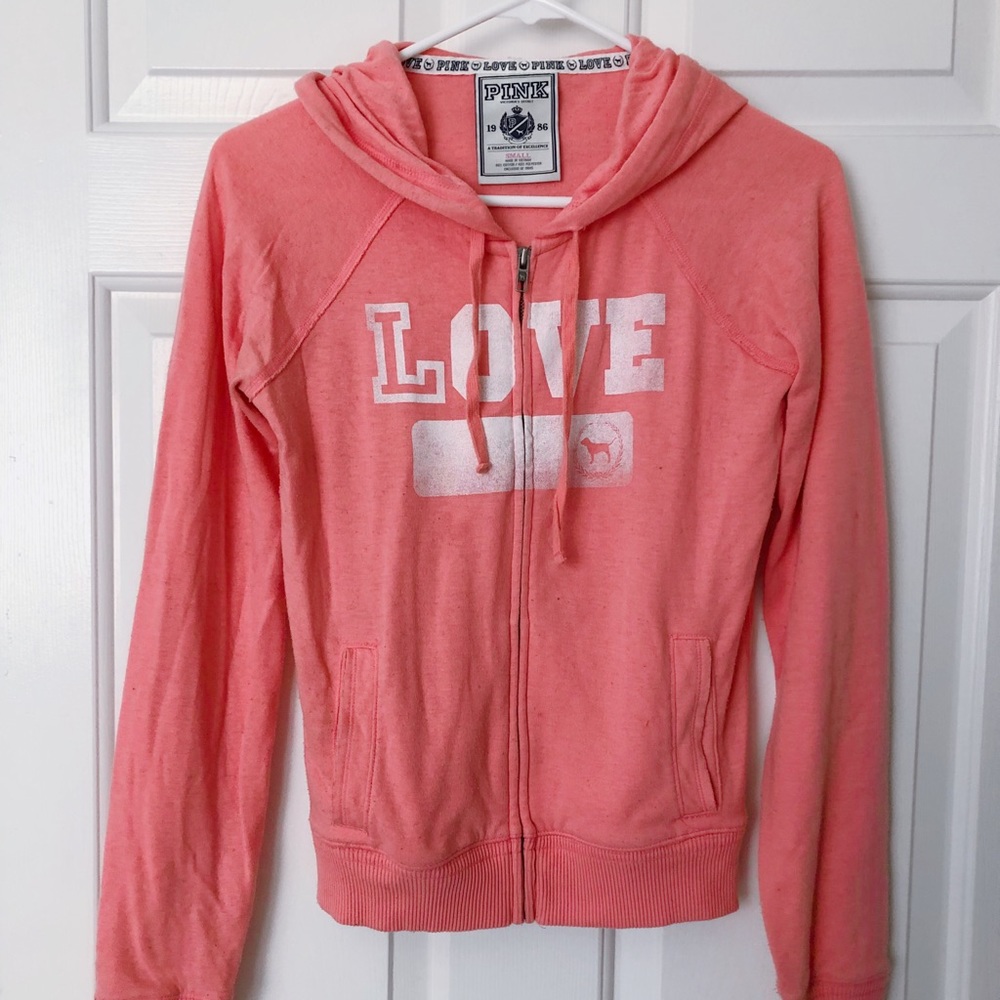 PINK Victoria Secret Zip-up Hoodie